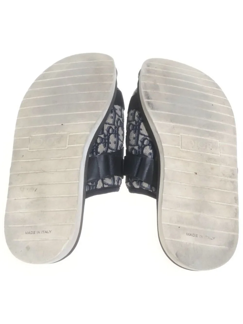 Dior Alpha Oblique Sandals Navy